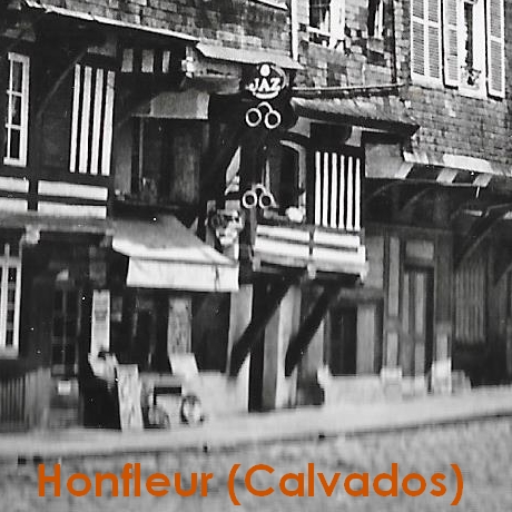 carte postale honfleur