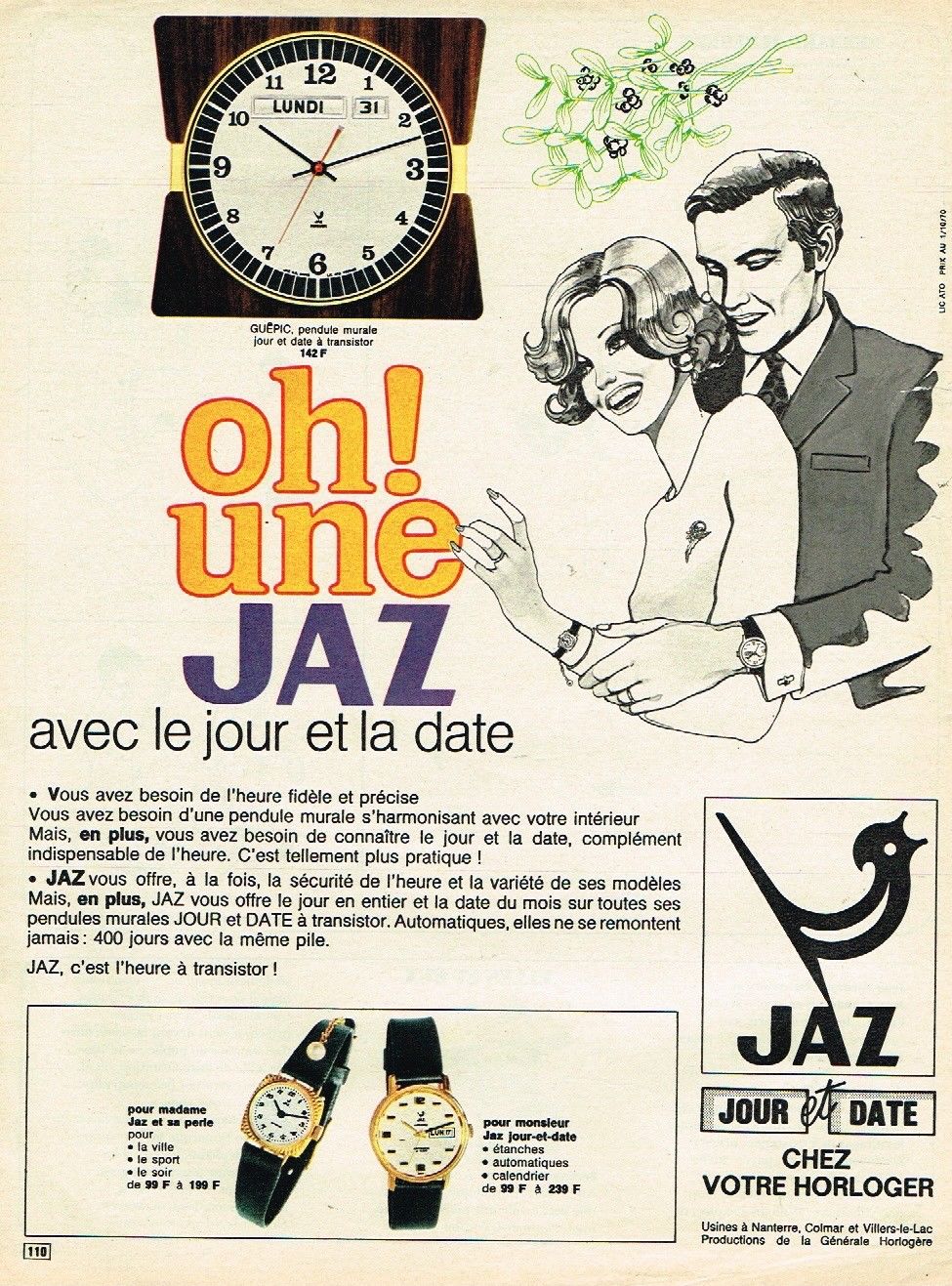 guepic pub couleurs 1970