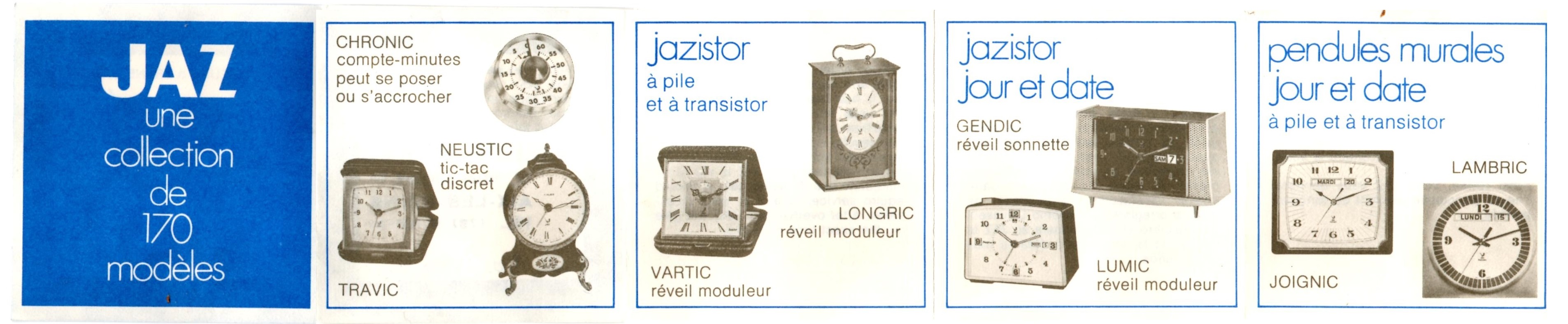 notice jaz 1974 verso