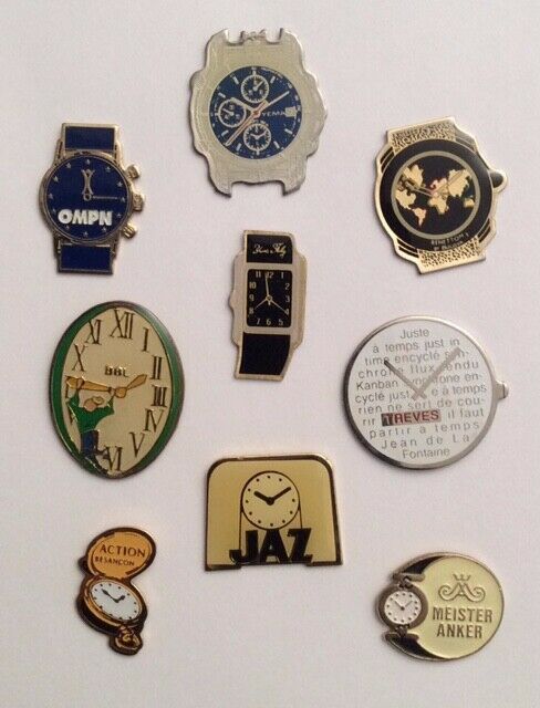pin's horlogers