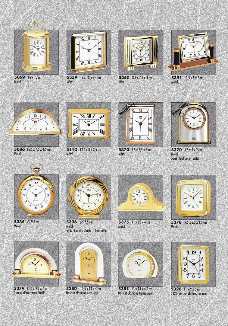 catalogue 1992 réveils décor 4