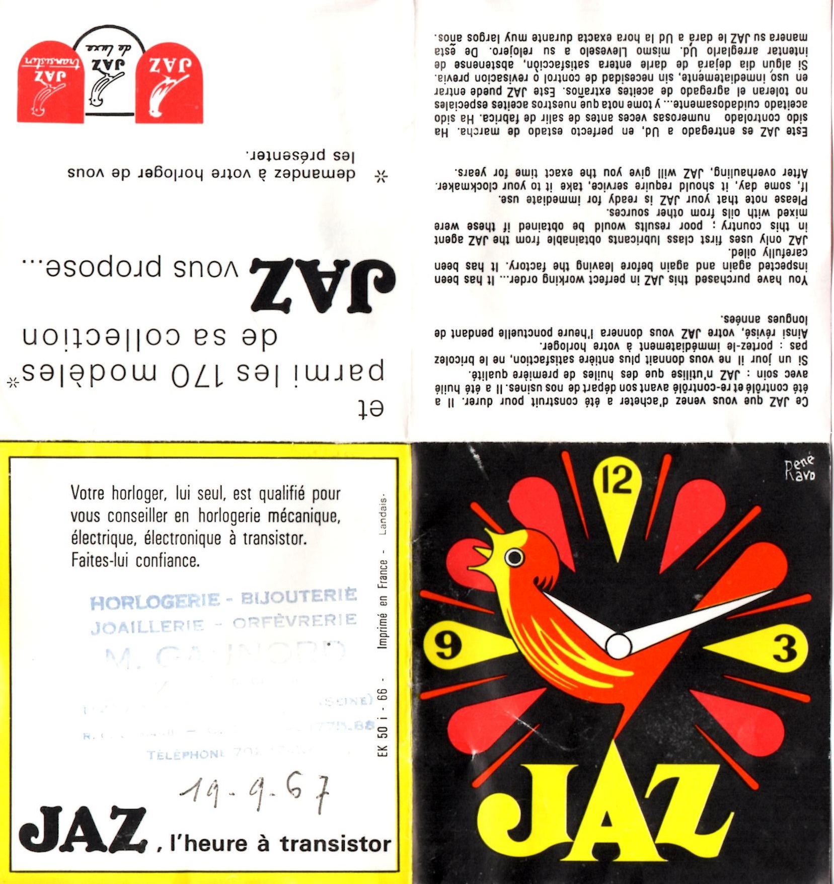 JAZ fascicule FETIC 1966 (1)