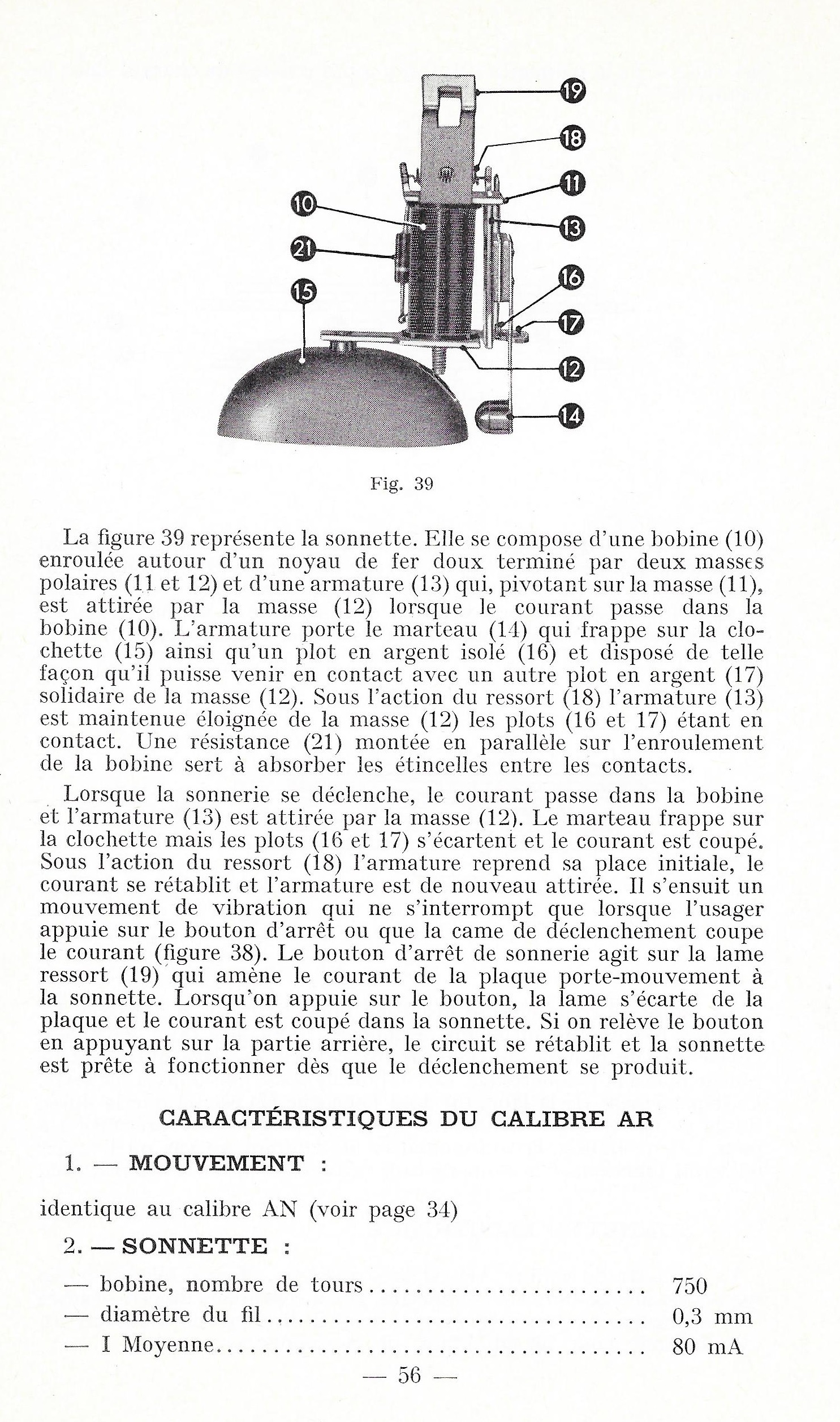 calibre AR fiche technique 4