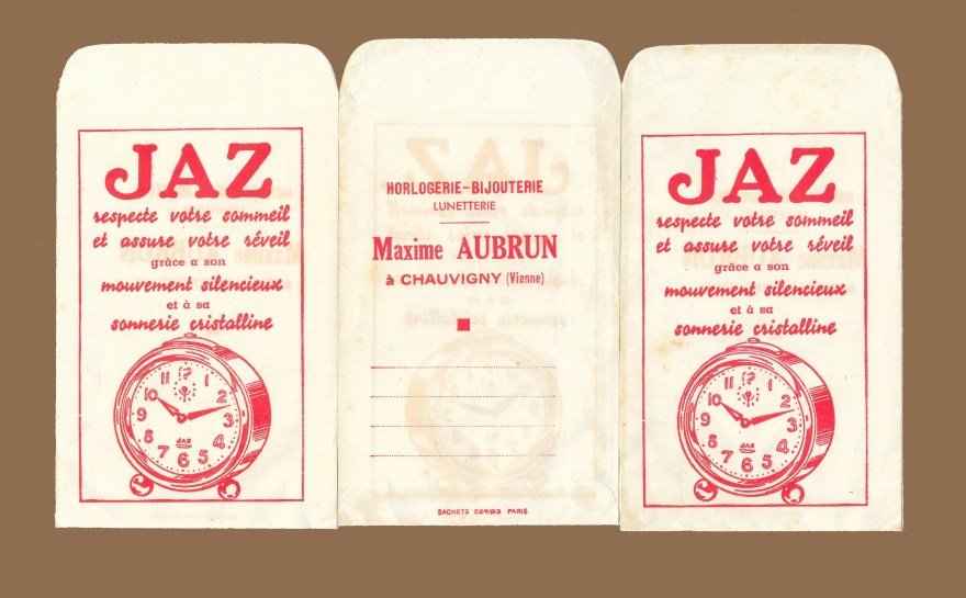 sachets AUBRUN 1938