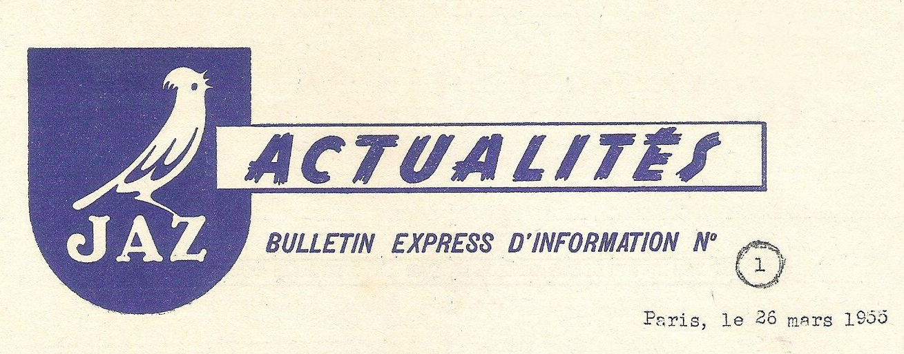 Actualités n°1 1955 une