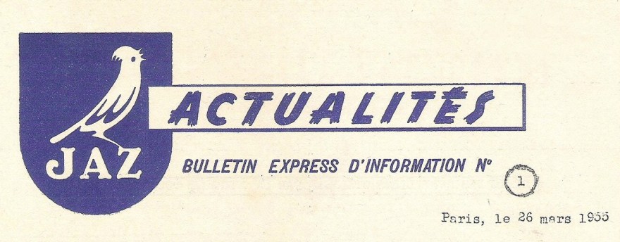 Actualités n°1 1955 une