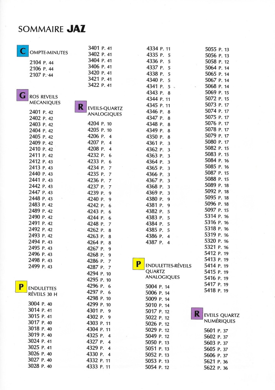 catalogue 1988 1989 page 2