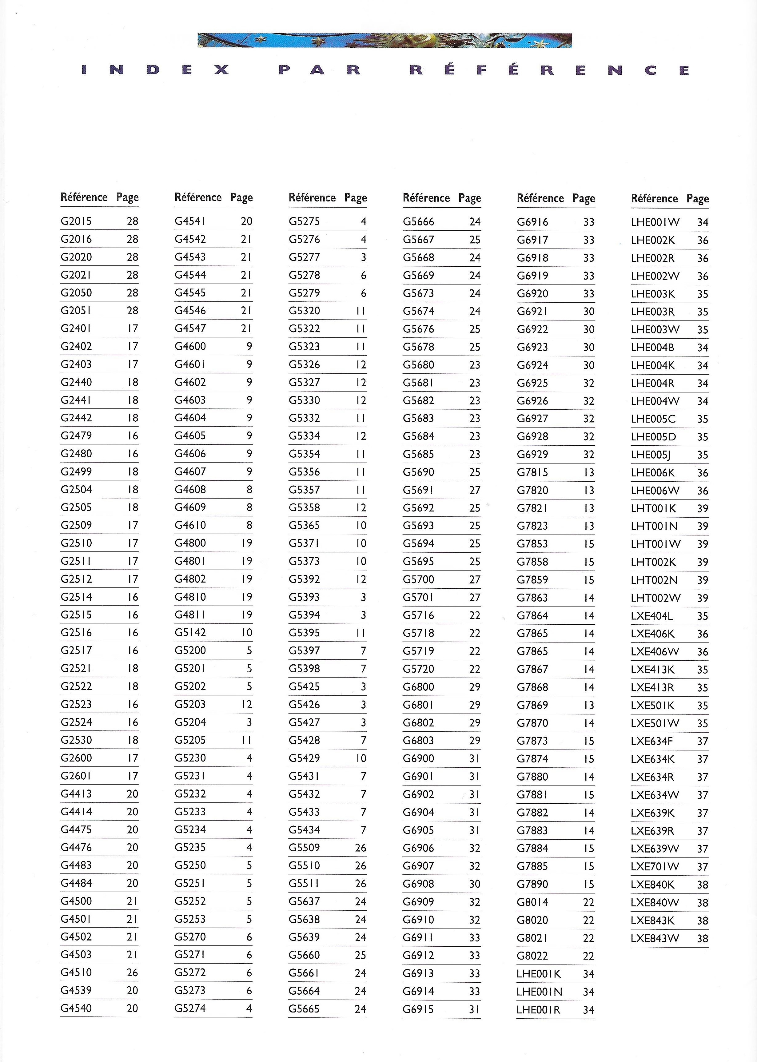catalogue 1997 1998 page 40
