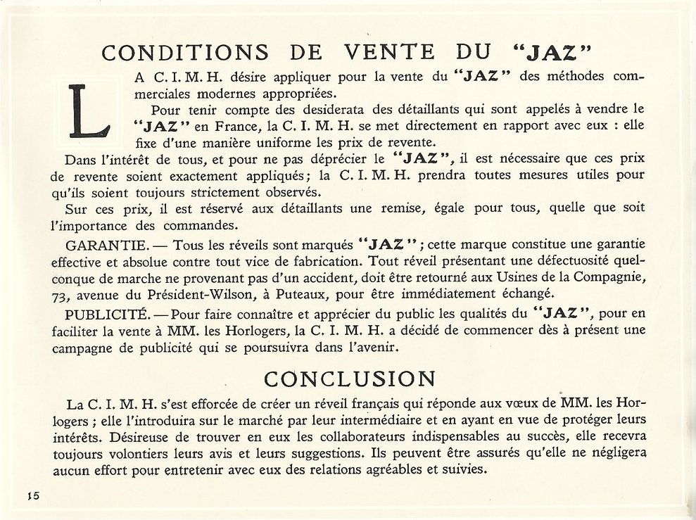 Prospectus 1923 page 15
