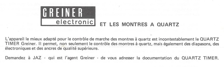 Jaz Actualités 2 Janvier 1975