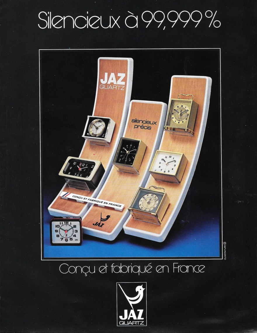 1978 La France Horlogère n°393 oct 78 Jaz Quartz présentoir