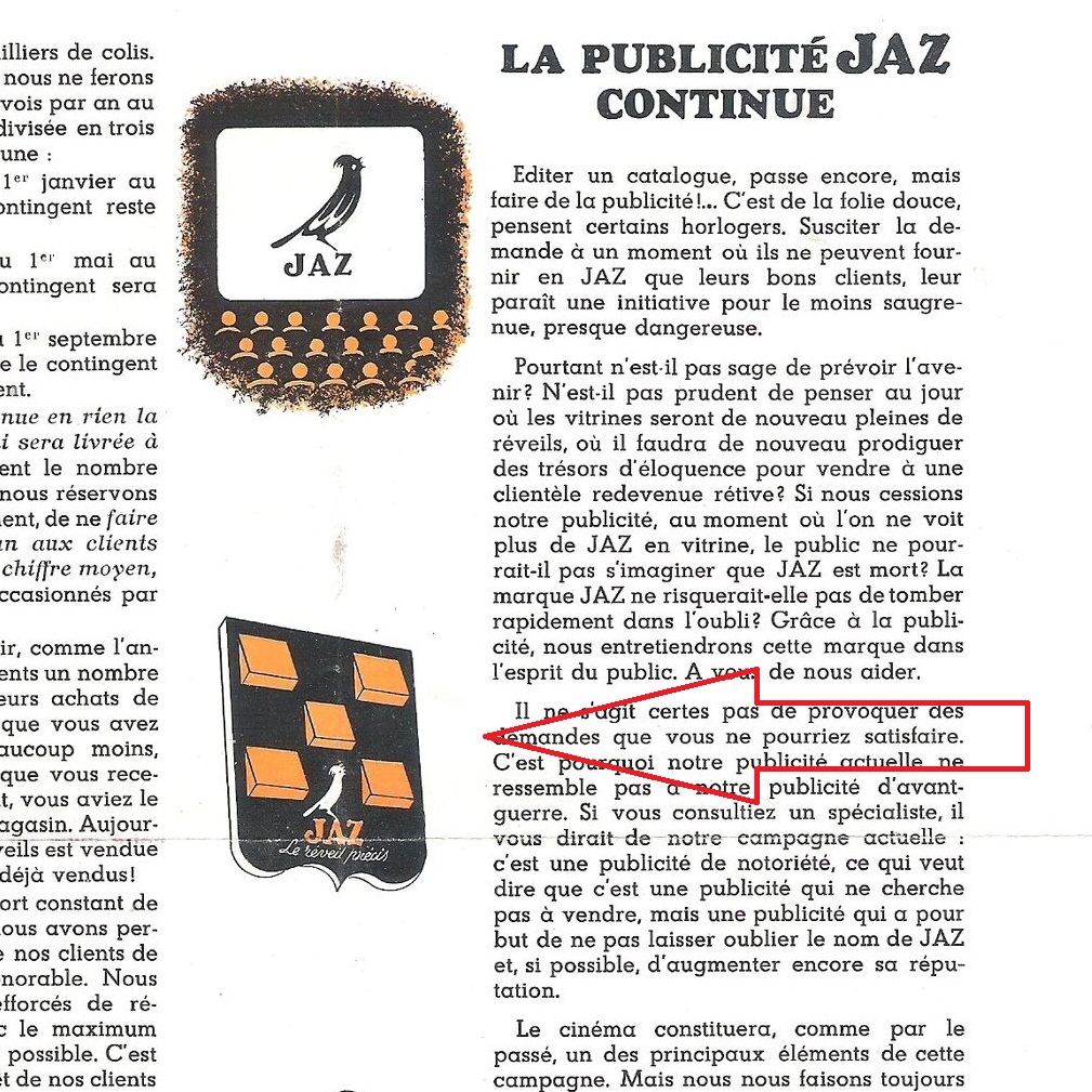 extrait Jazette Juin 1942 page 3