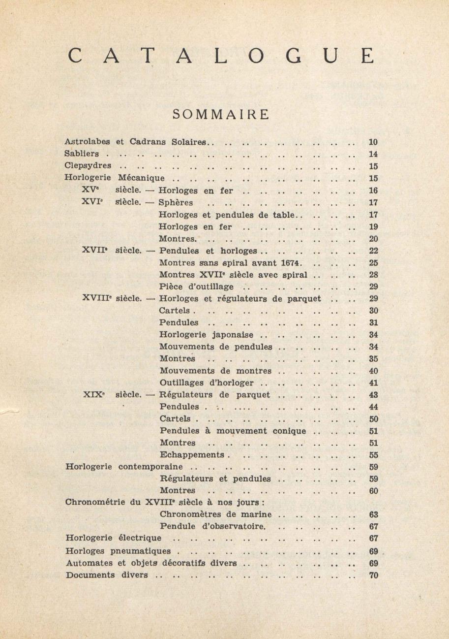 1949 CNAM sommaire