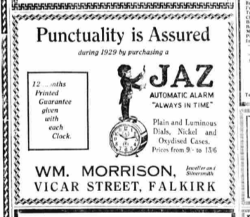 1929 janv The Falkirk Herald detail