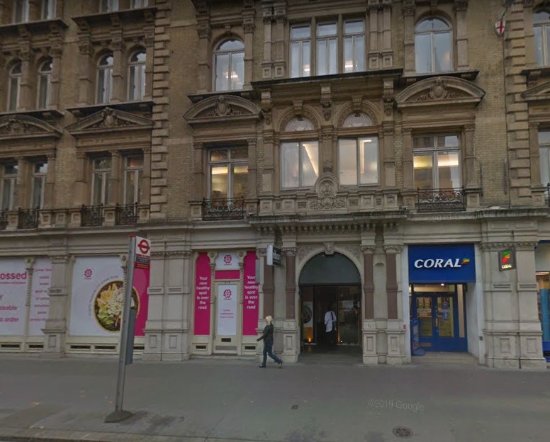 entrée immeuble Londres