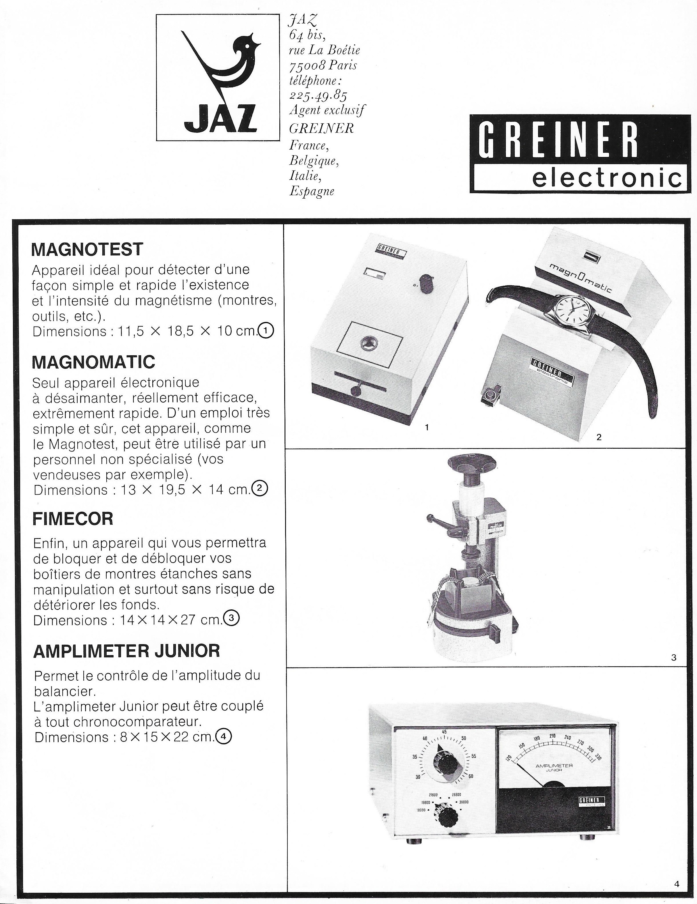 La France Horlogère n°345 juillet 1974 b