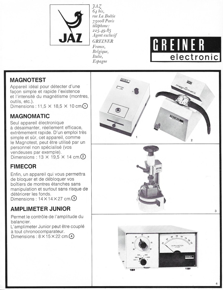 La France Horlogère n°345 juillet 1974 b