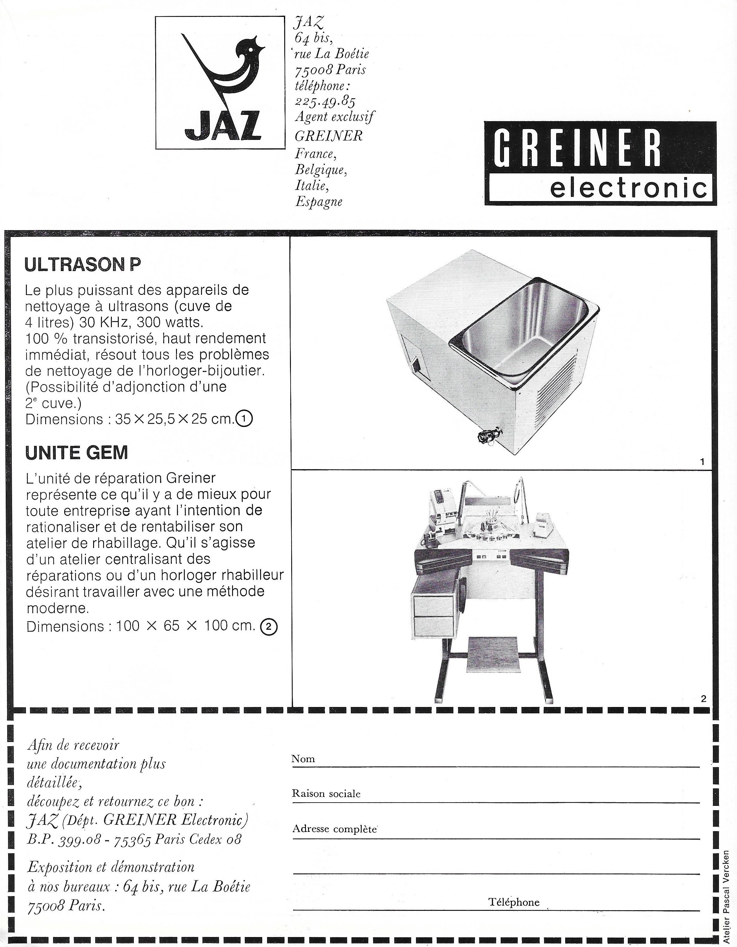 La France Horlogère n°345 juillet 1974 c