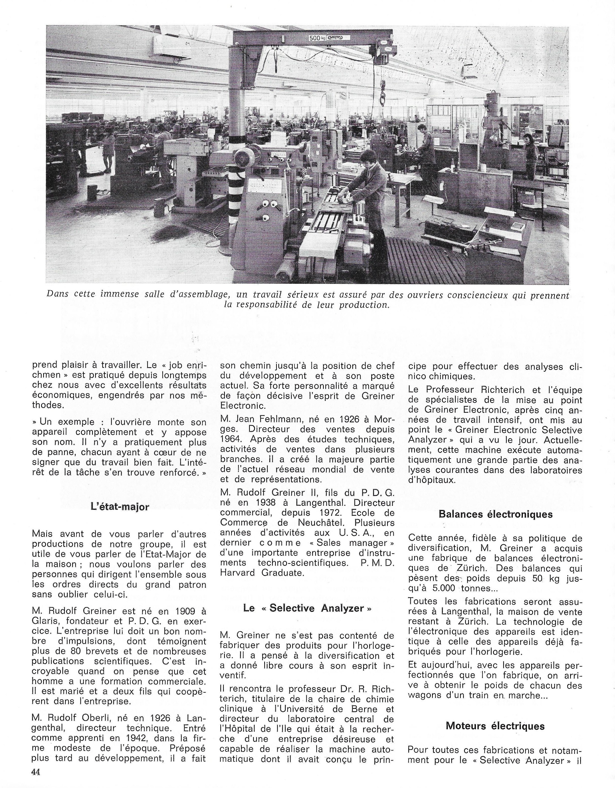 La France Horlogère page 44