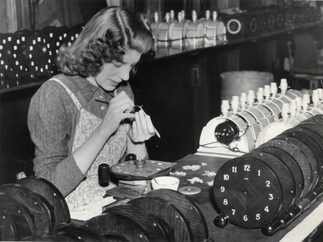 Metamec usines clocks Dereham, 2nd March, 1954