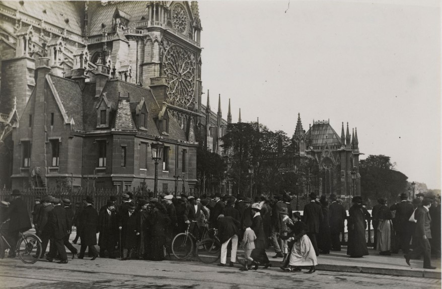 11 octobre 1914 la foule