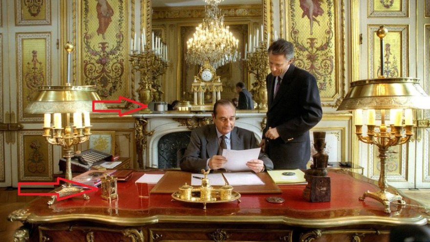 Elysée Chirac villepin1994