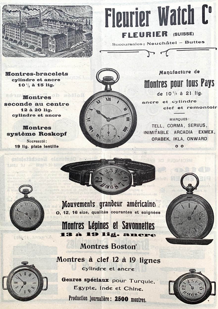 1920 Fleurier_Watch_montres_lepine 1920