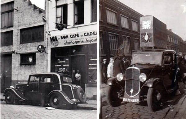 bousquet café et voiture