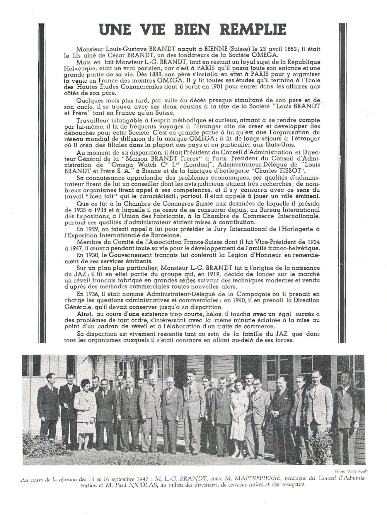 Jazette déc 1947 page 3