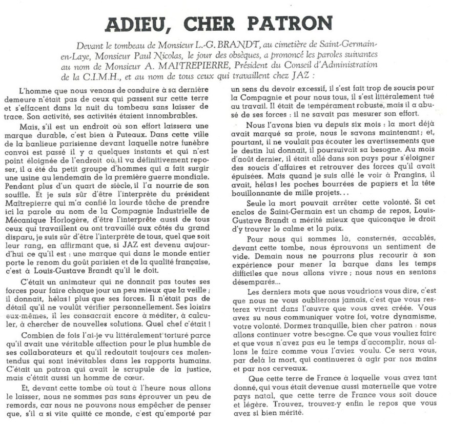 Jazette déc 1947 page 4 Brandt