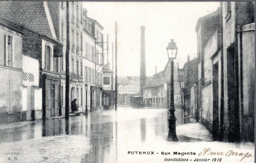 puteaux inodation 1910