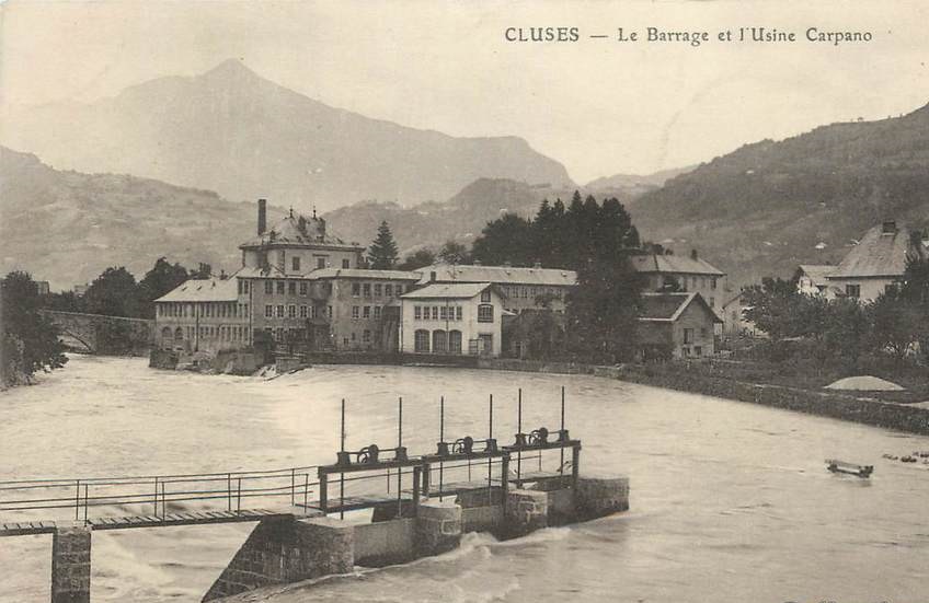 barrage et usine carpano