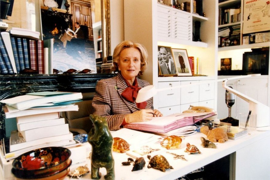 bernadette Chirac Paris-Avril-1995