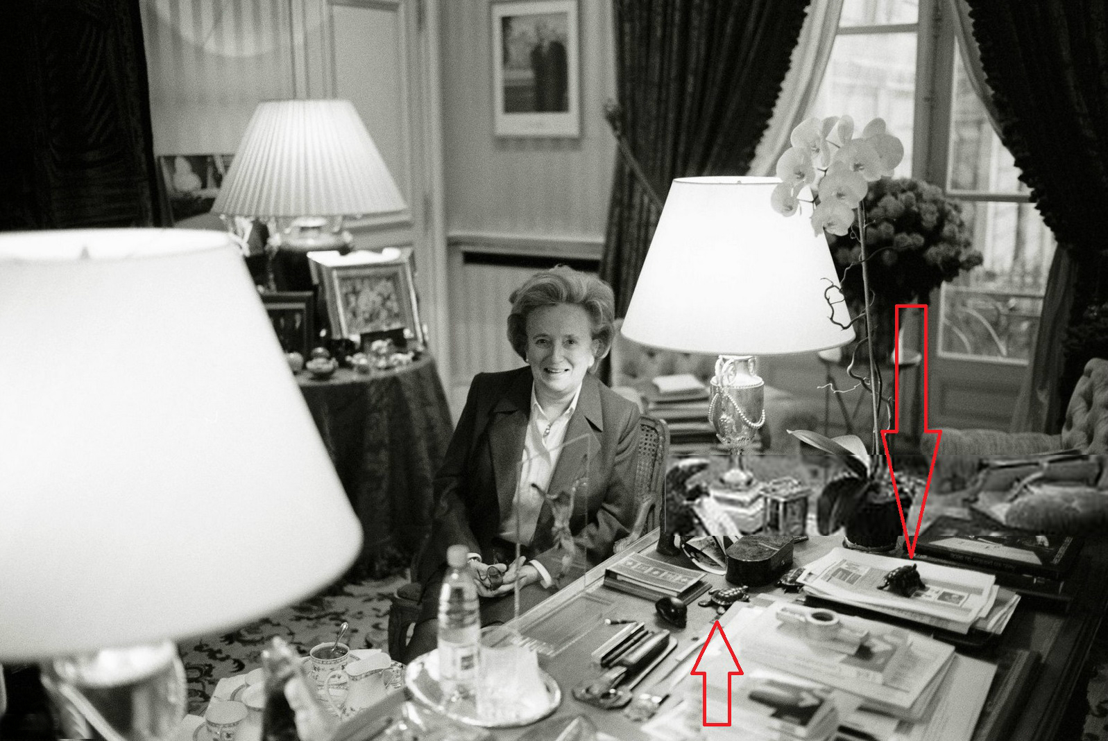 Bernadette chirac tortue Elysée