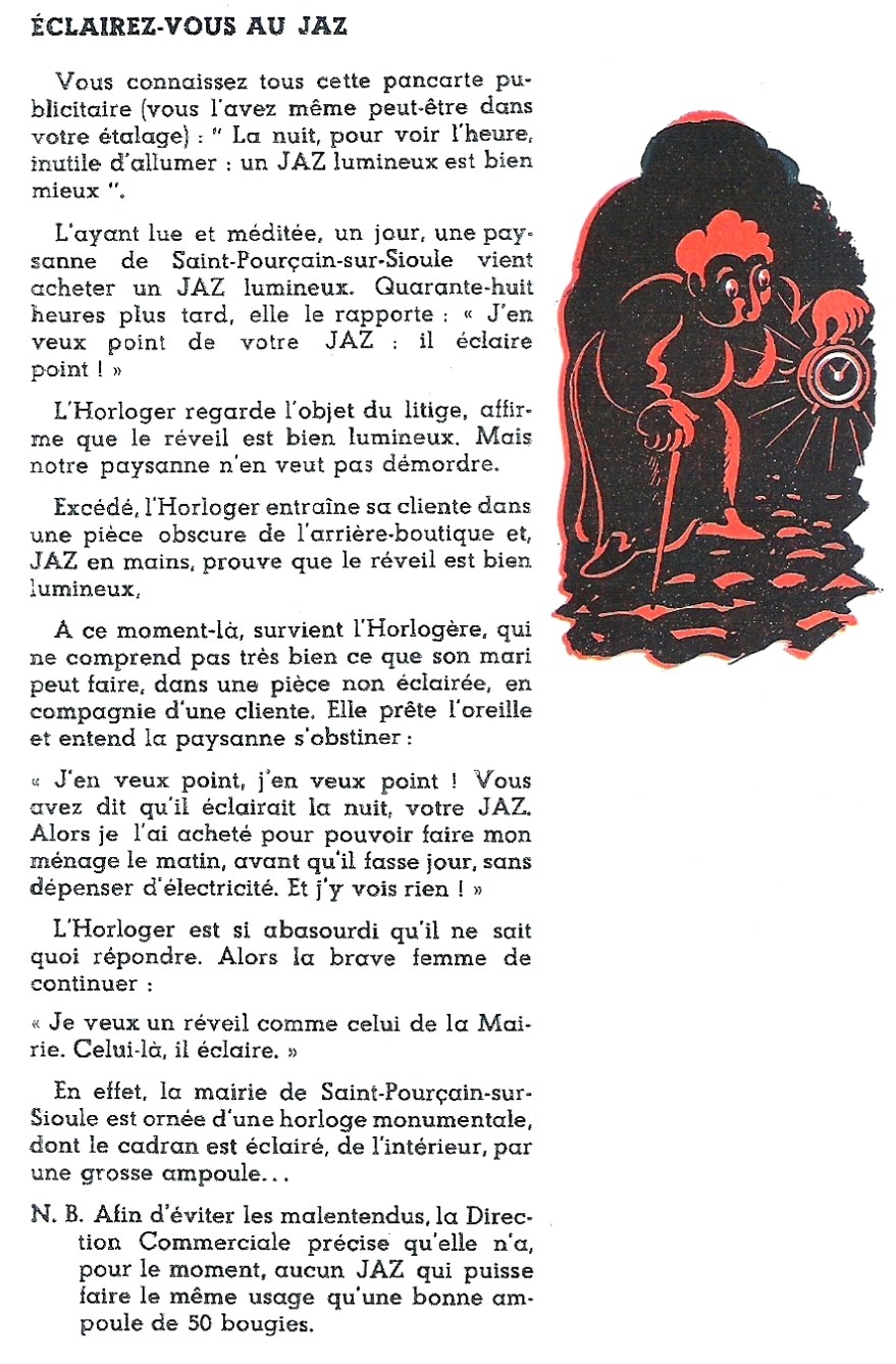 eclairez vous au jaz