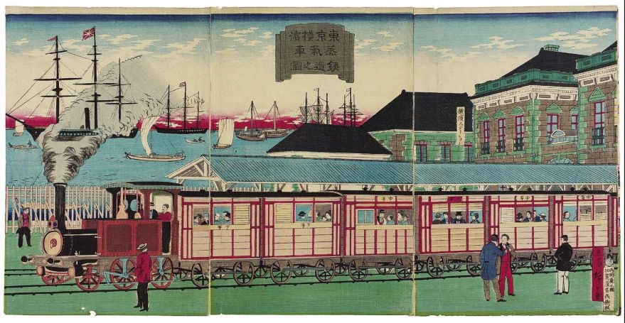 train de hiroshige