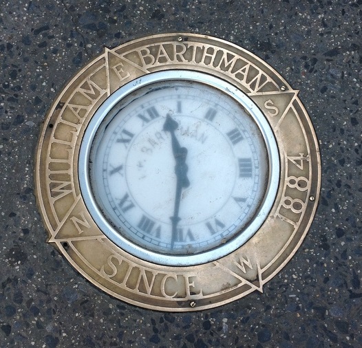Clock-MaidenLane-Broadway-Barthman-NYC-Untapped-Cities