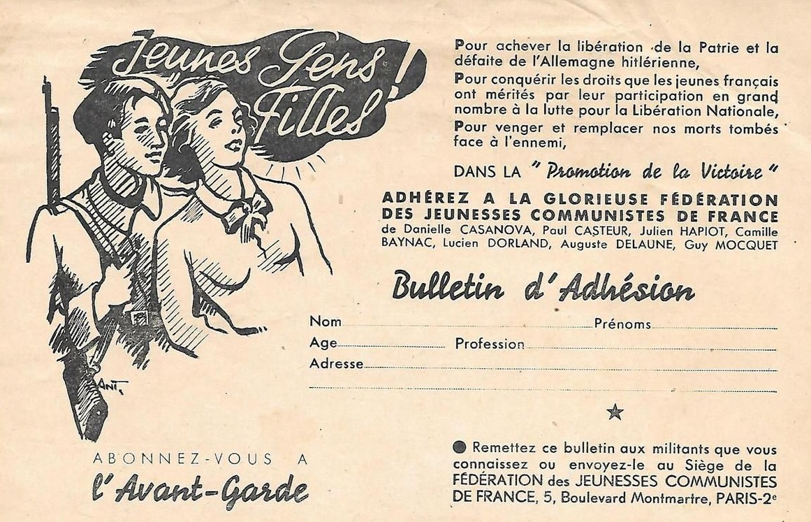 jeunesses communistes